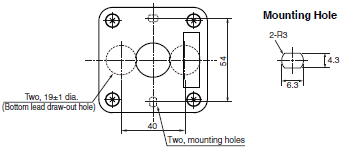 A22E / A22NE-P / A22NE-PD Dimensions 18 