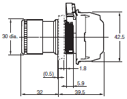 A22E / A22NE-P / A22NE-PD Dimensions 24 
