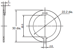 A22E / A22NE-P / A22NE-PD Dimensions 62 