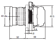 A22E / A22NE-P / A22NE-PD Dimensions 23 