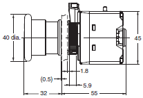A22E / A22NE-P / A22NE-PD Dimensions 43 