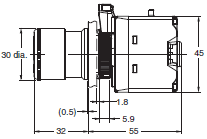 A22E / A22NE-P / A22NE-PD Dimensions 45 