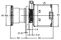 A22E / A22NE-P / A22NE-PD Dimensions 46 