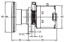 A22E / A22NE-P / A22NE-PD Dimensions 48 