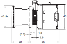 A22E / A22NE-P / A22NE-PD Dimensions 49 