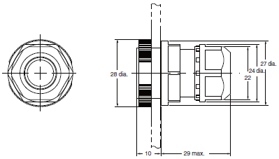 A22E / A22NE-P / A22NE-PD Dimensions 67 