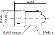 A22E / A22NE-P / A22NE-PD Dimensions 14 