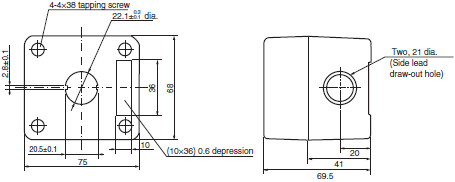 A22E / A22NE-P / A22NE-PD Dimensions 15 