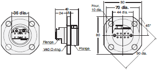 E32 Series Dimensions 303 