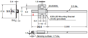 E32 Series Dimensions 327 