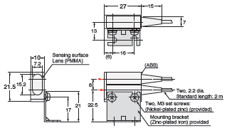 E32 Series Dimensions 207 