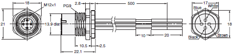 XS5 Dimensions 43 