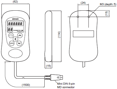 R88M-G, R88D-GT Dimensions 57 
