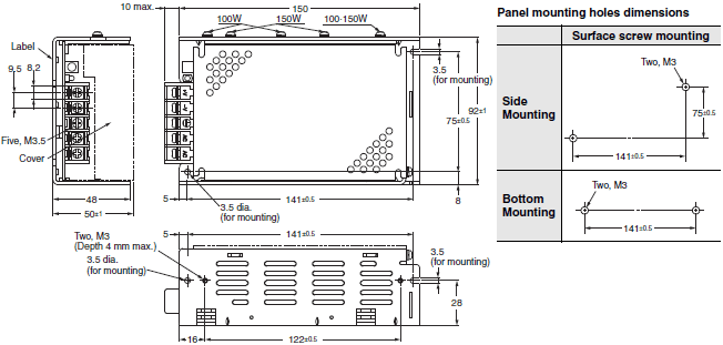 S8JX Dimensions 5 