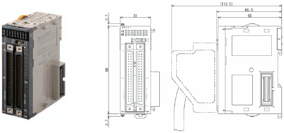 CJ1W-MD Dimensions 5 