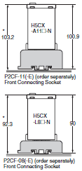 H5CX Dimensions 16 H5CX_Dim2