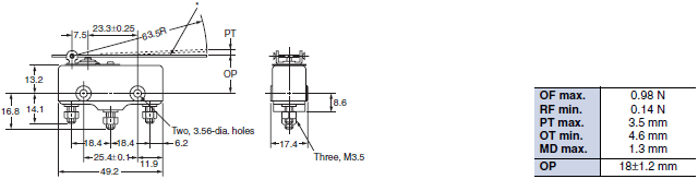 TZ Dimensions 5 TZ-1GV_Dim