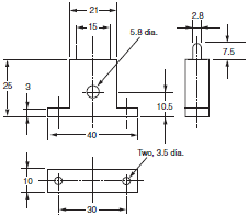 E5AN-HT, E5EN-HT Dimensions 13 