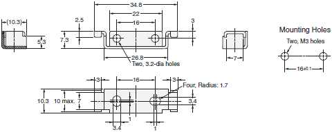 E3NC-S Dimensions 20 