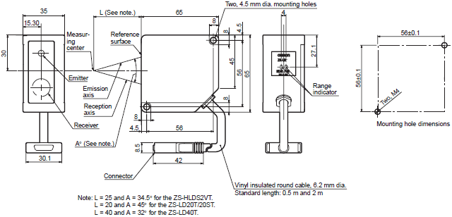 ZS Series Dimensions 14 