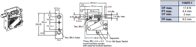 1ZAP2 / 1VAP2 Dimensions 4 1VAP2-1_Dim