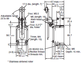 WL-N / WL Dimensions 18 