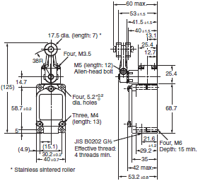 WL-N / WL Dimensions 20 