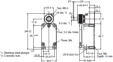 WL-N / WL Dimensions 25 