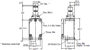 WL-N / WL Dimensions 28 