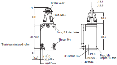 WL-N / WL Dimensions 30 