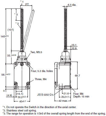 WL-N / WL Dimensions 34 