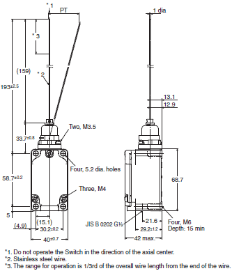 WL-N / WL Dimensions 37 