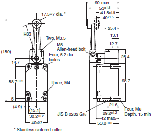 WL-N / WL Dimensions 8 
