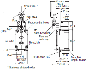 WL-N / WL Dimensions 61 