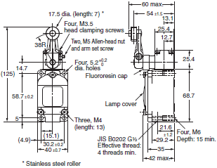 WL-N / WL Dimensions 65 
