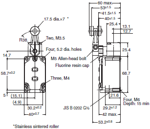 WL-N / WL Dimensions 76 