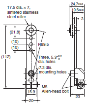WL-N / WL Dimensions 101 