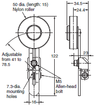 WL-N / WL Dimensions 103 