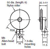 WL-N / WL Dimensions 105 