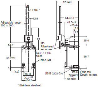 WL-N / WL Dimensions 12 