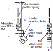 WL-N / WL Dimensions 108 