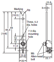 WL-N / WL Dimensions 115 