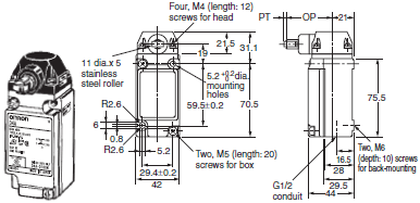 D4A-[]N Dimensions 16 D4A-3[]07-HN_Dim