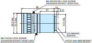 3Z4S-LE VS-L / M42-10 Series Dimensions 1 