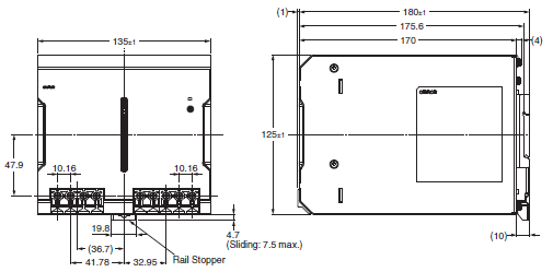 S8VK-T Dimensions 4 