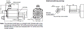 R88M-1[] / R88D-1SN[]-ECT Dimensions 35 