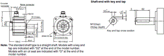 R88M-1[] / R88D-1SN[]-ECT Dimensions 47 