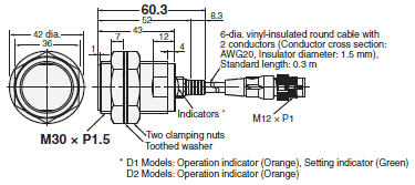 E2E / E2EQ NEXT Series Dimensions 34 