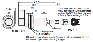 E2E / E2EQ NEXT Series Dimensions 38 