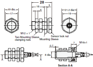 E2E / E2EQ NEXT Series Dimensions 63 